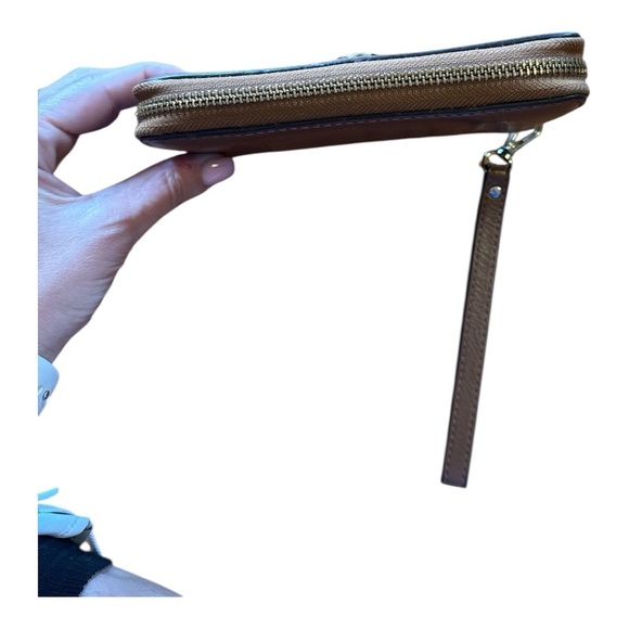 MICHAEL KORS Brown Wristlet Wallet - Picture 4 of 4